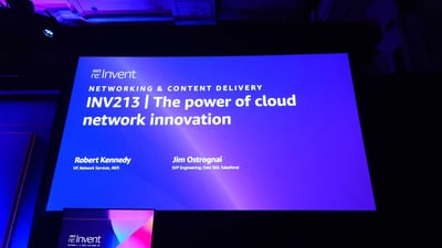 【AWS re:Invent 2025】セッション「The power of cloud network innovation (INV213)」レポート