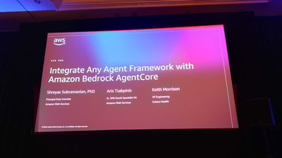 【AWS re:Invent 2025】セッション「Integrate any agent framework with Amazon Bedrock AgentCore (AIM396)」レポート