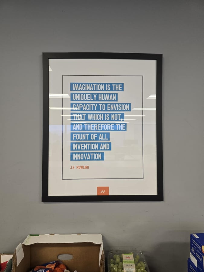 Imagination is the uniquely human capacity to envision that which is not, and therefore the fount of all invention and innovation.