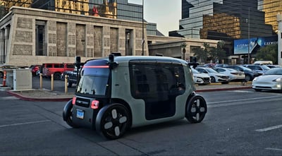 ZOOXの乗り方：ラスベガスでの乗車体験