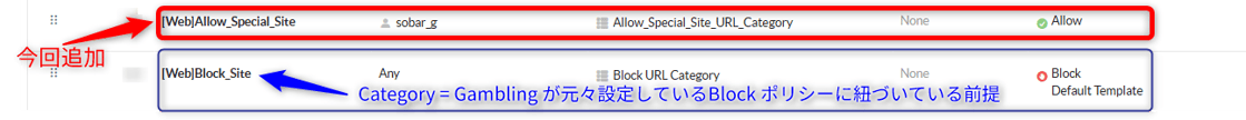 Real-time Protection 設定イメージ
