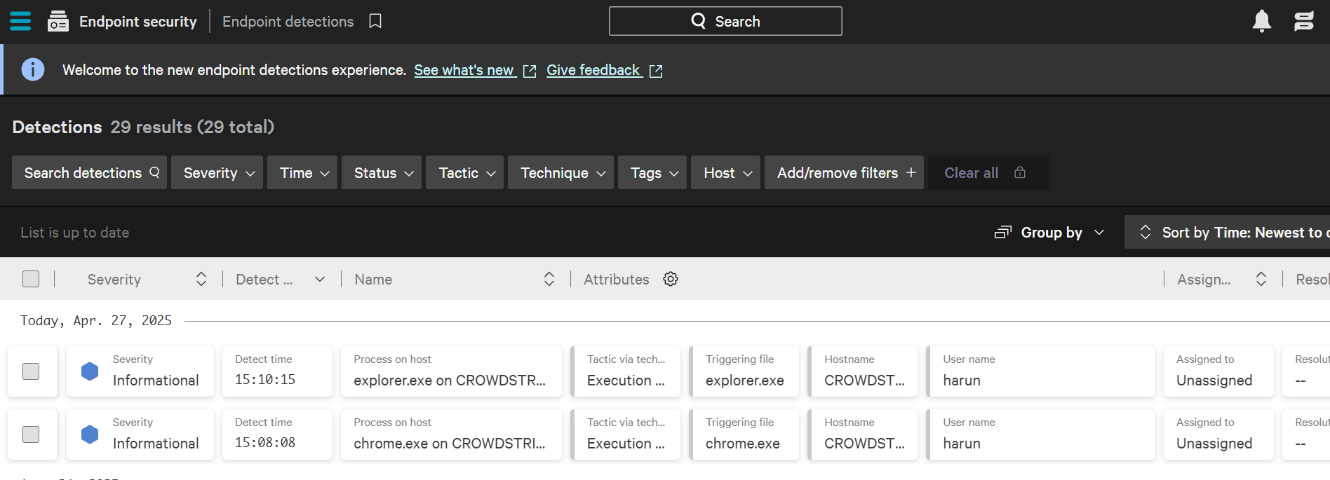 ブラウザ経由で悪意のある実行ファイルをダウンロードしたときのCrowdStrikeの振る舞いの確認とProcessツリー｜Nextmode Blog