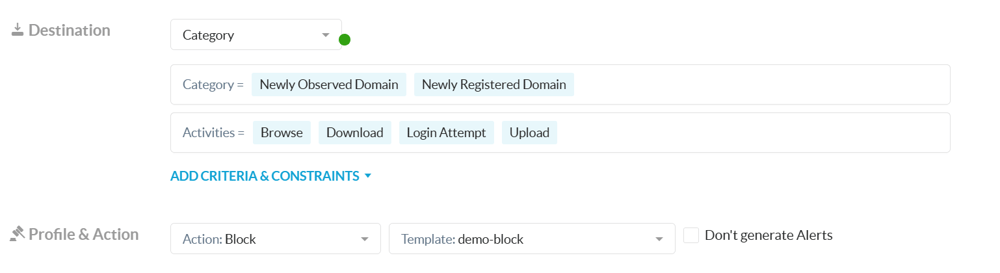 怪しいドメイン制御