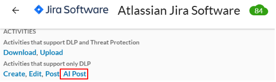 App CatalogのAtlassian