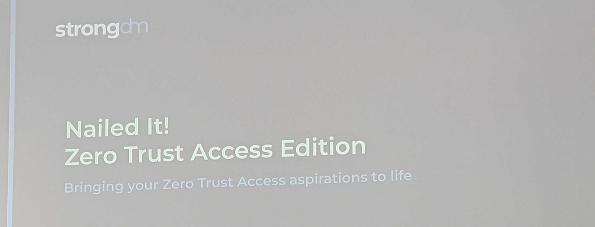 タイトル画面_Nailed It! Zero Trust Access Edition
