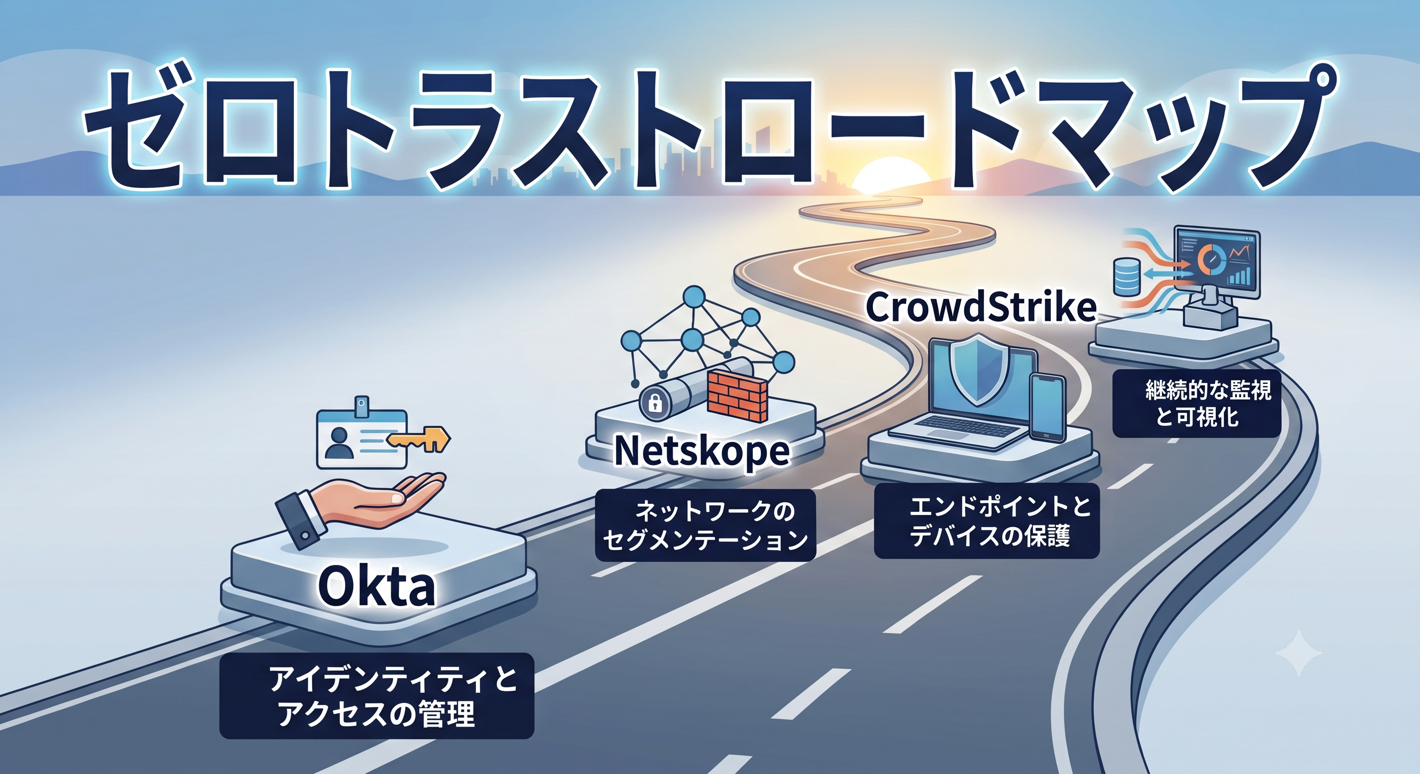 ぼくがかんがえるOkta × Netskope × CrowdStrikeで実現するゼロトラスト導入ロードマップ